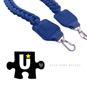 Alça Trançada Azul
